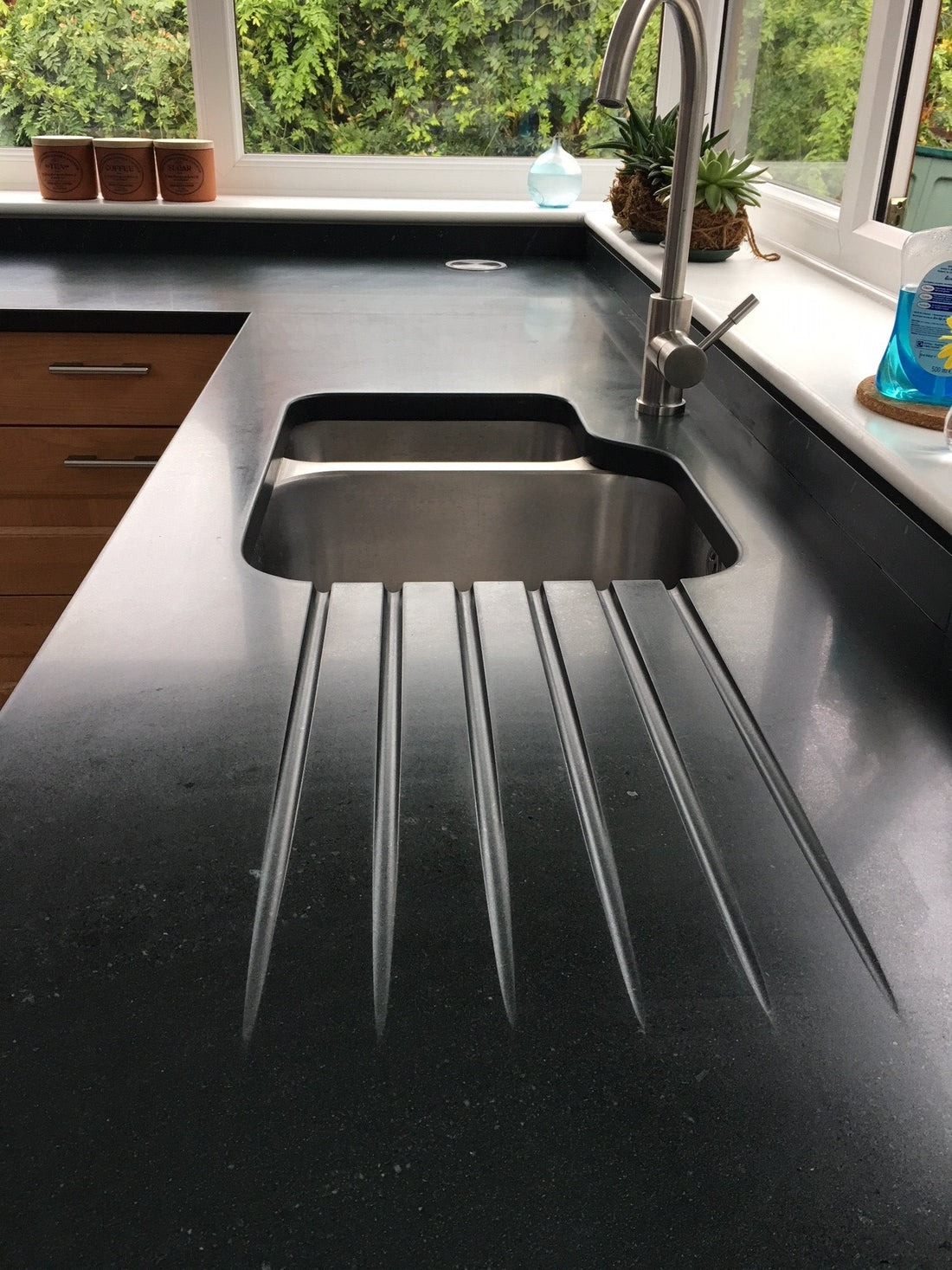slate countertop