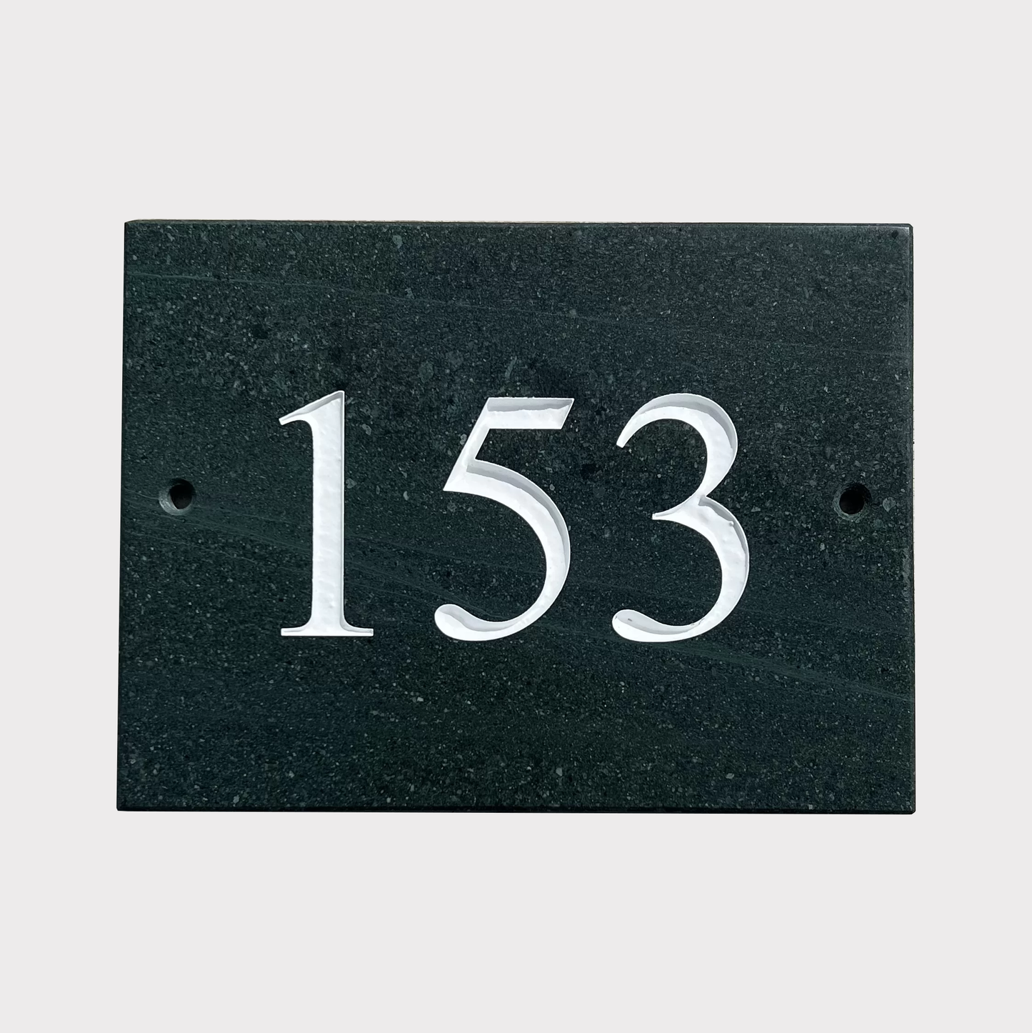 8"x6" Slate House Number Sign