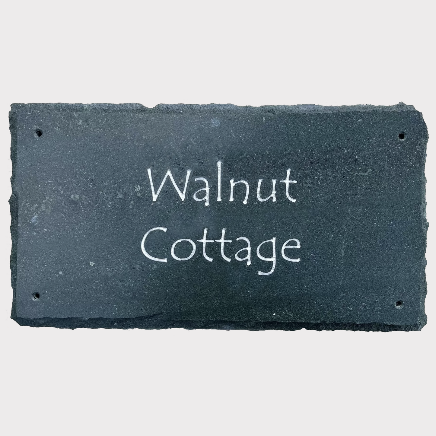 17x9" Two Line Slate House Name Sign