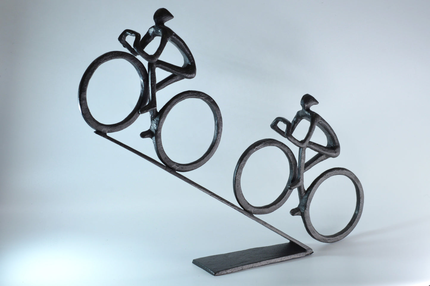 Metal Cyclist Duo