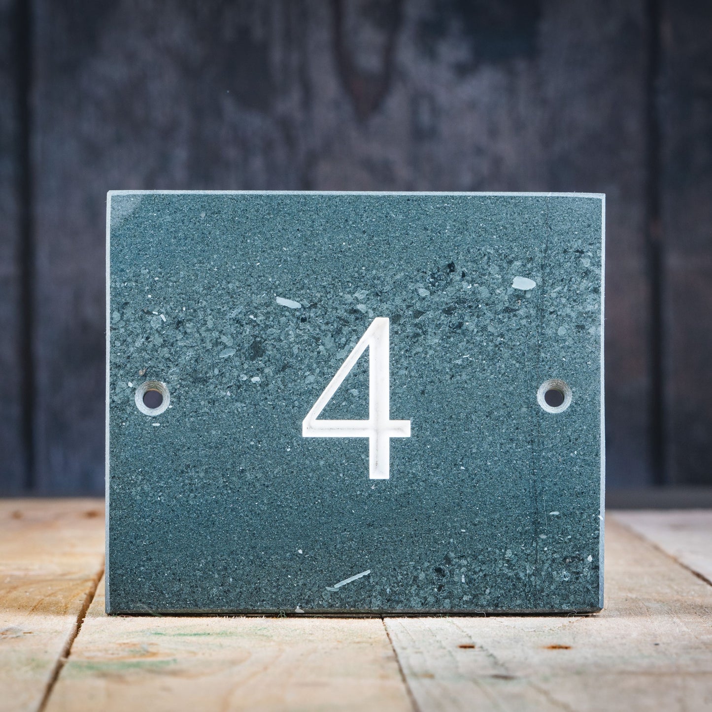 slate house number