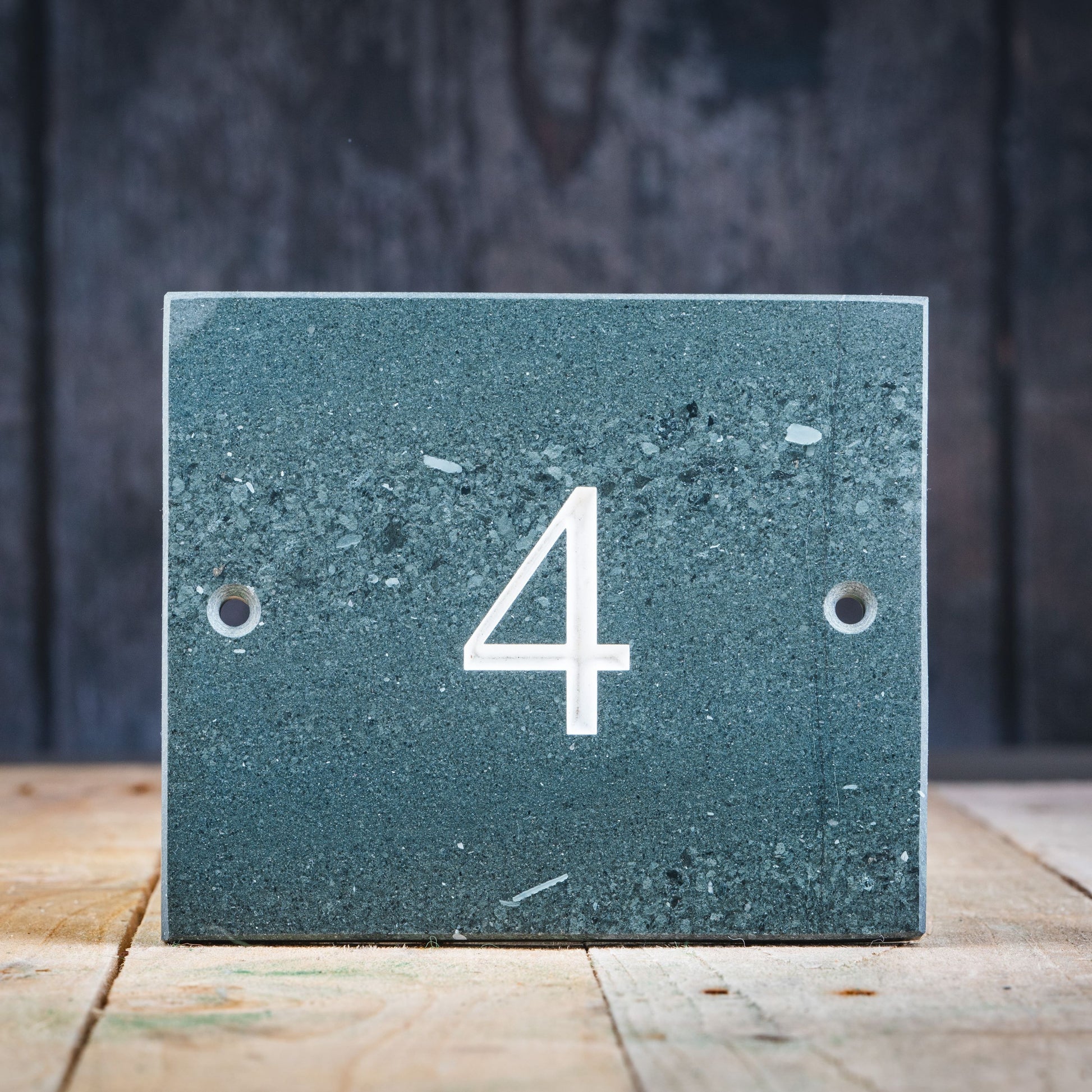 slate house number