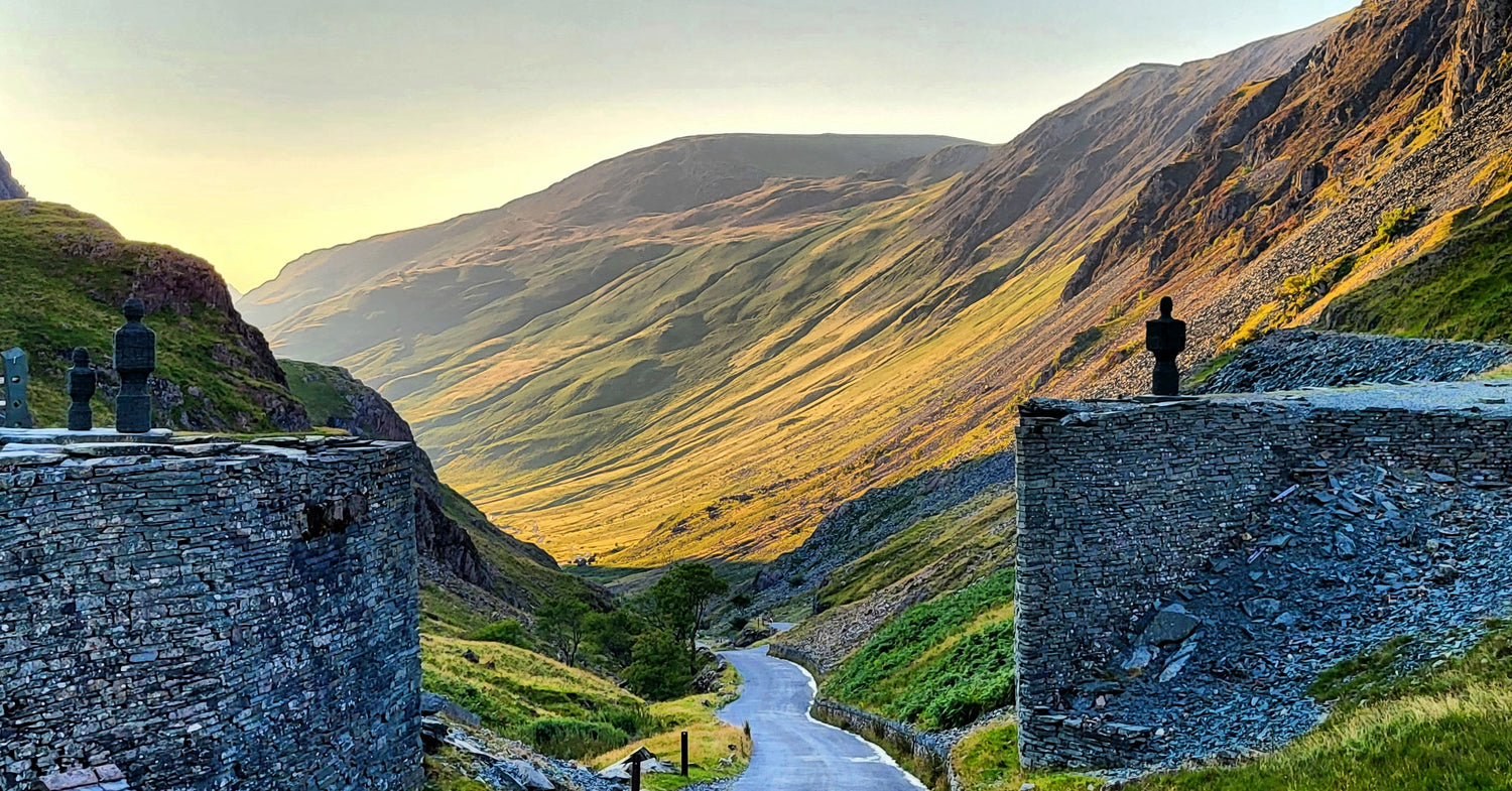 honister slate mine entrance