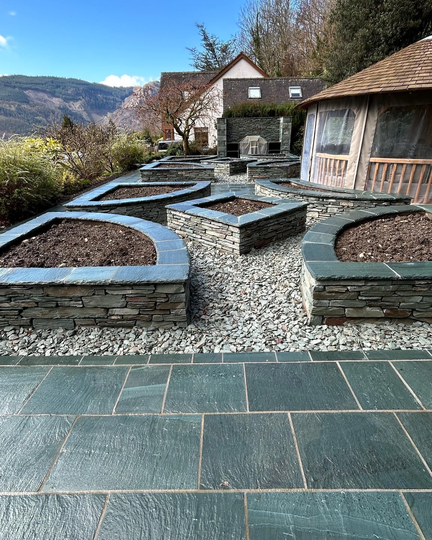 slate and flagstone