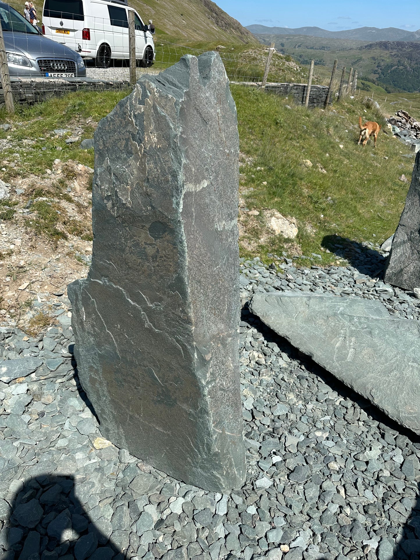 green slate standing stones
