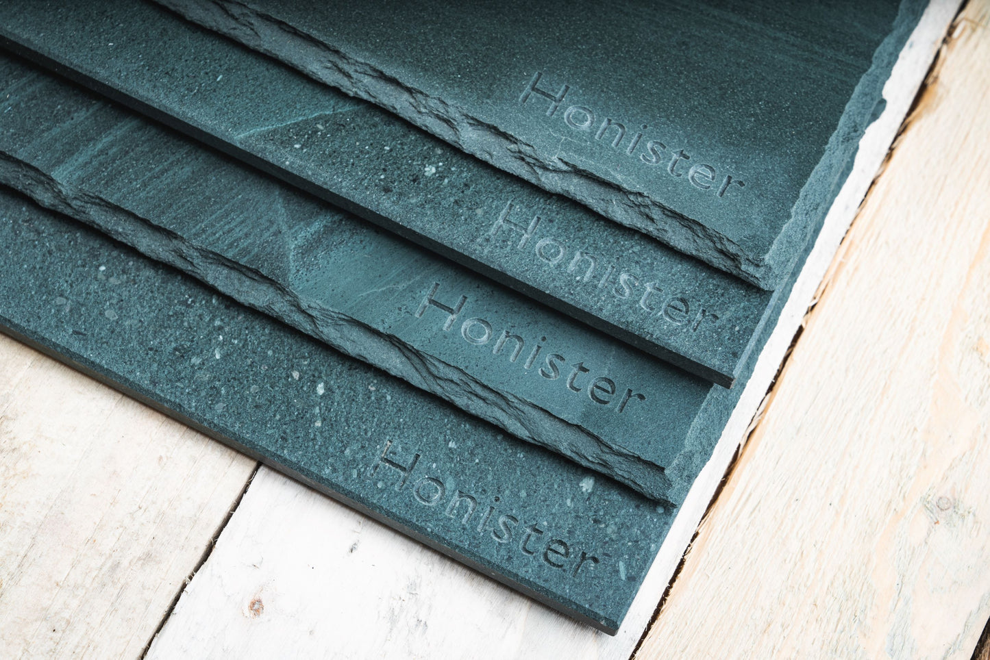 large engraved slate table mat