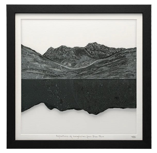 The Langdales from Blea Tarn