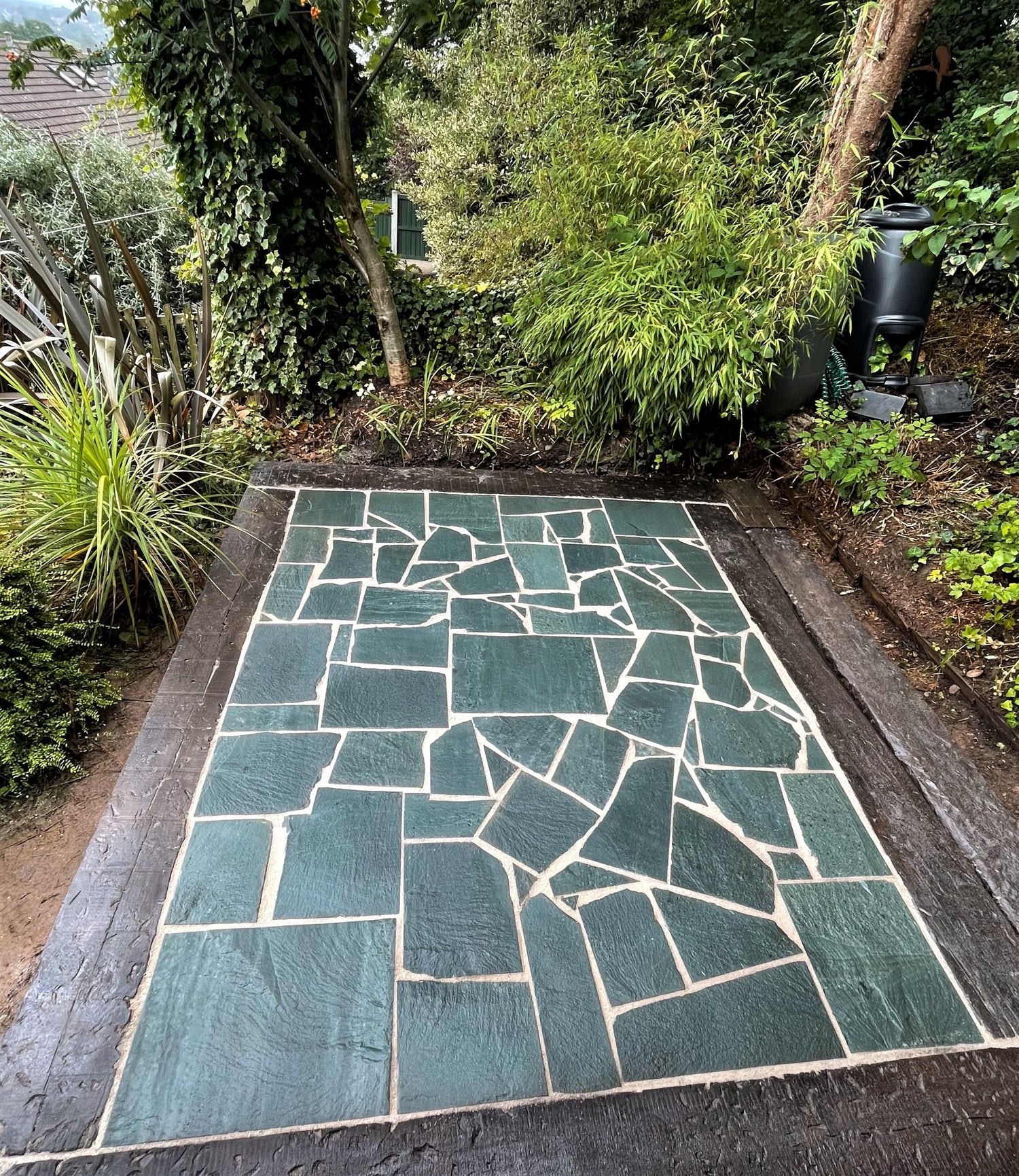 slate garden pavers