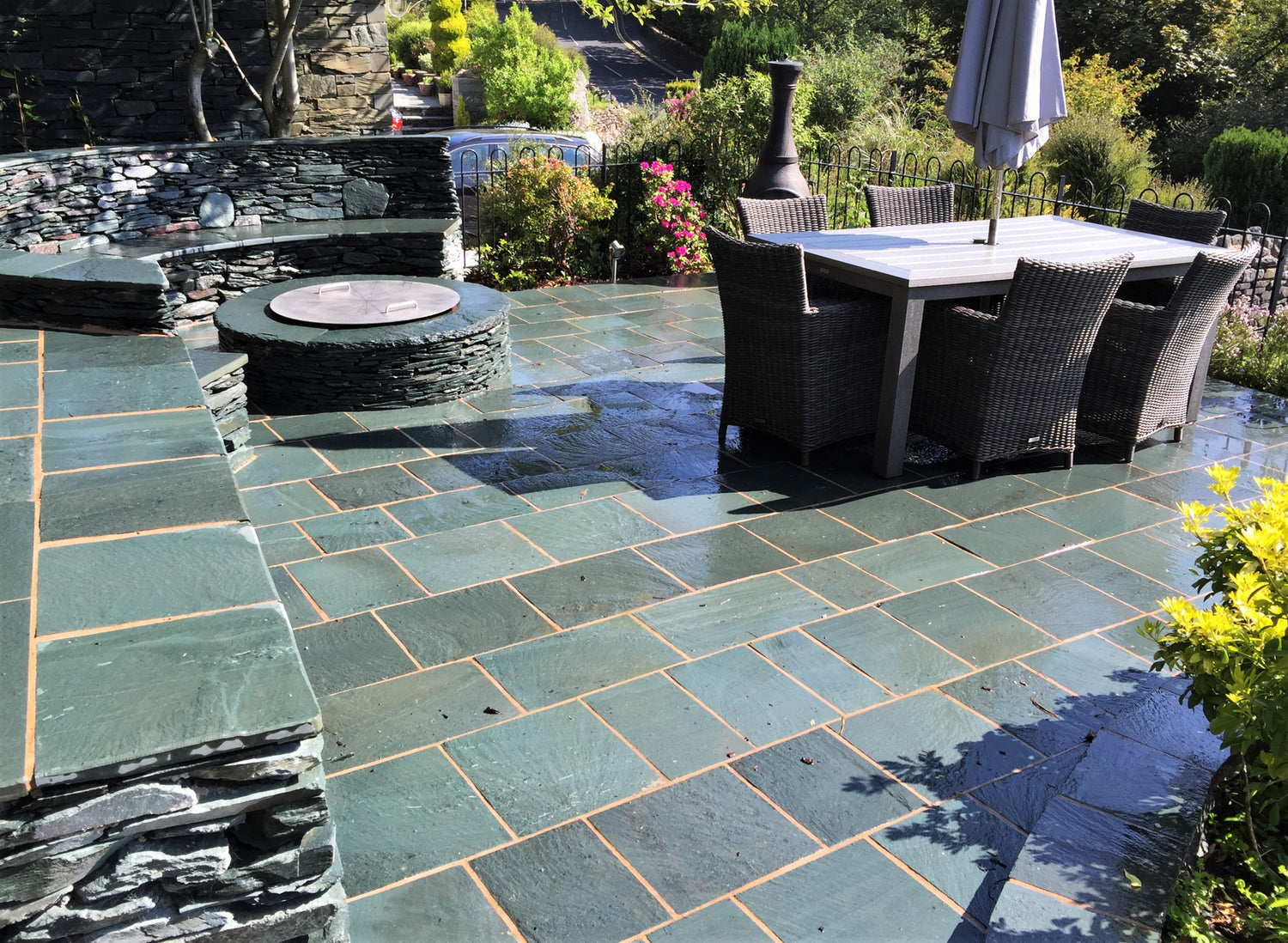 slate flagstones