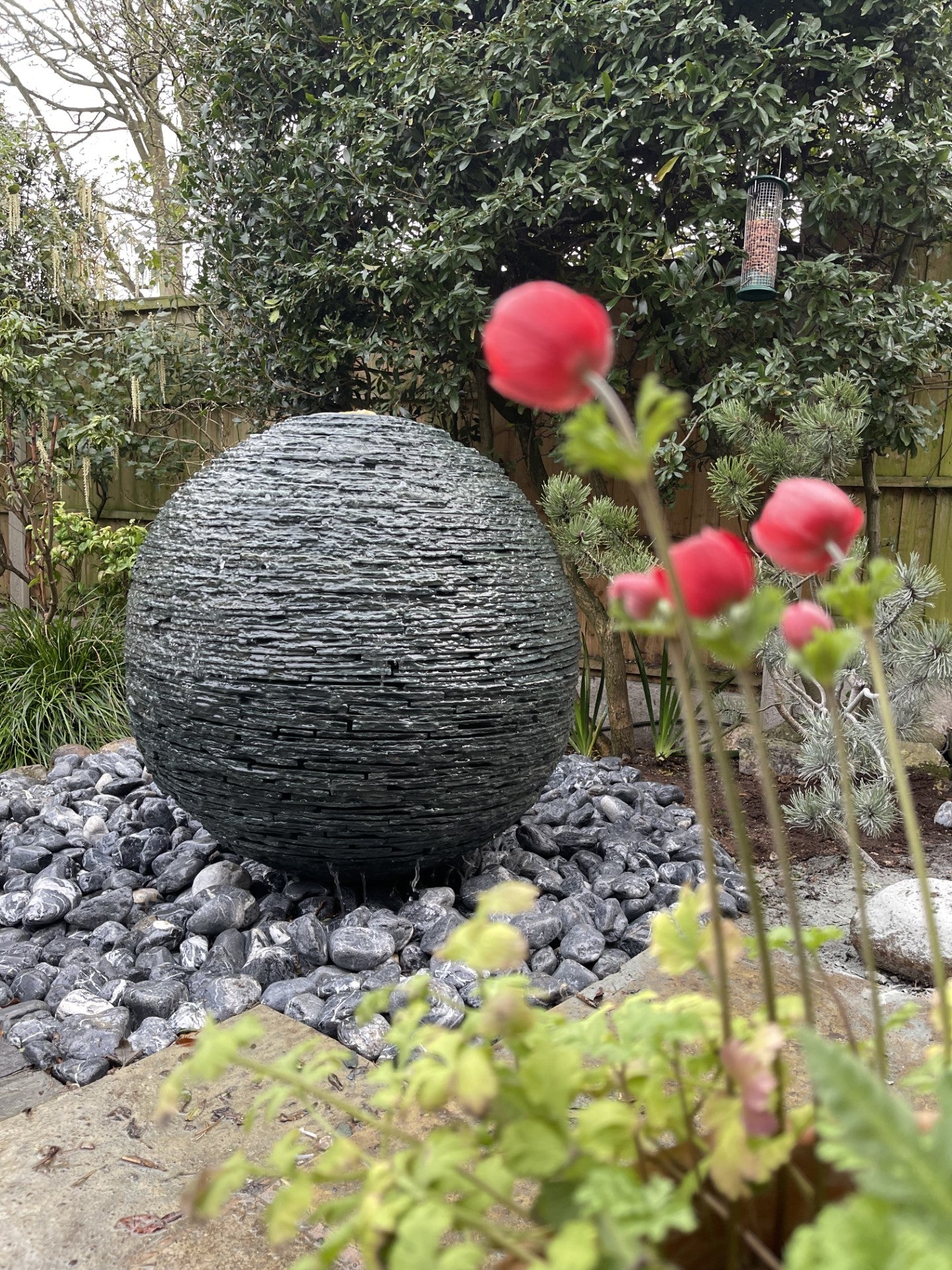 stone garden sculptures