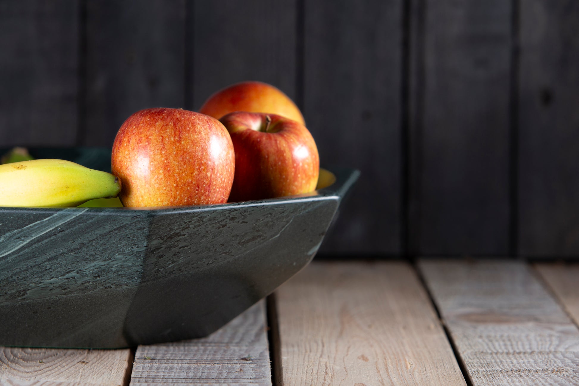slate fruit bowl