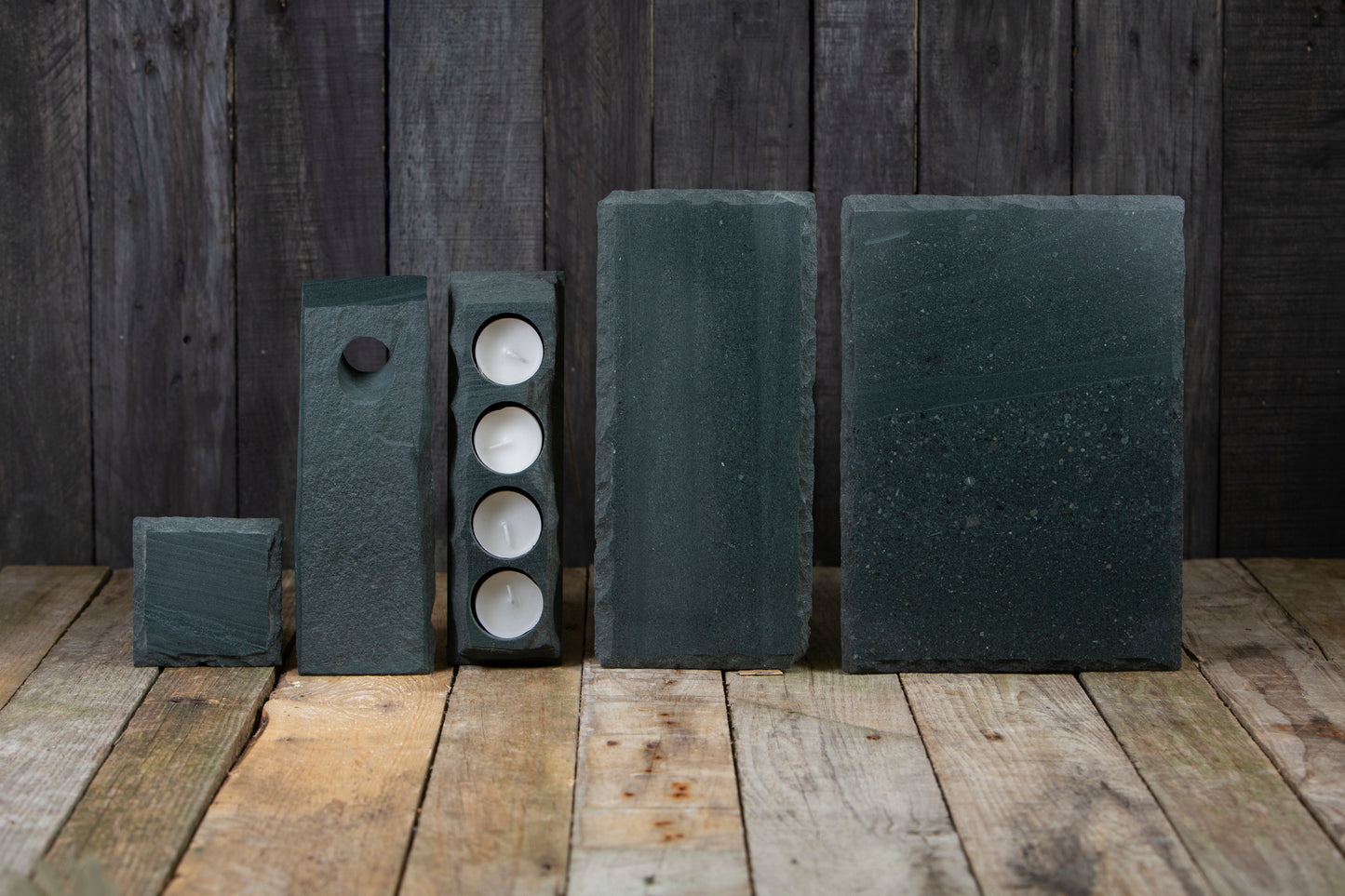Natural Slate Dining Set