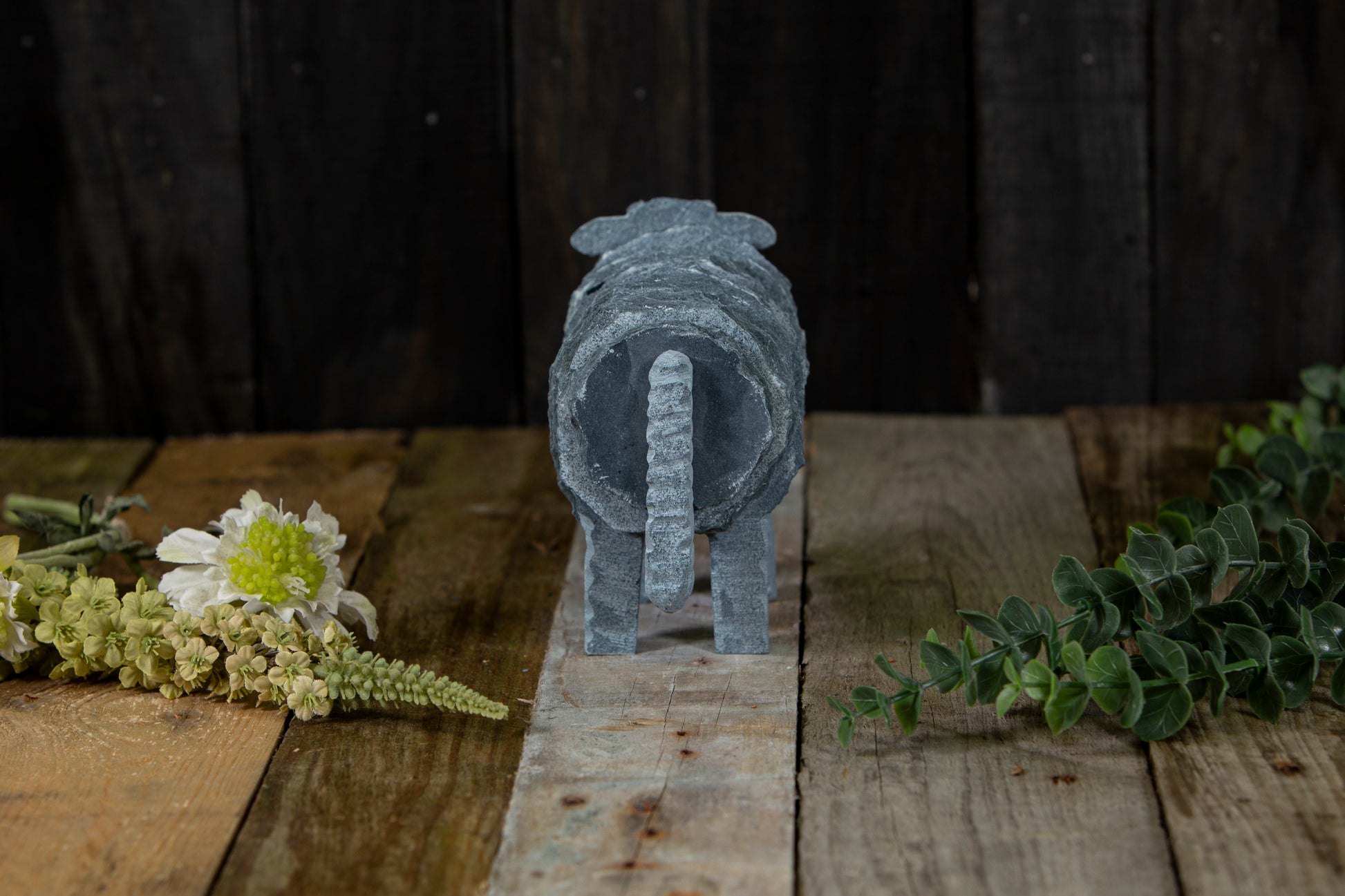 Slate Herdwick Ewe - Slate Sheep Garden Ornaments