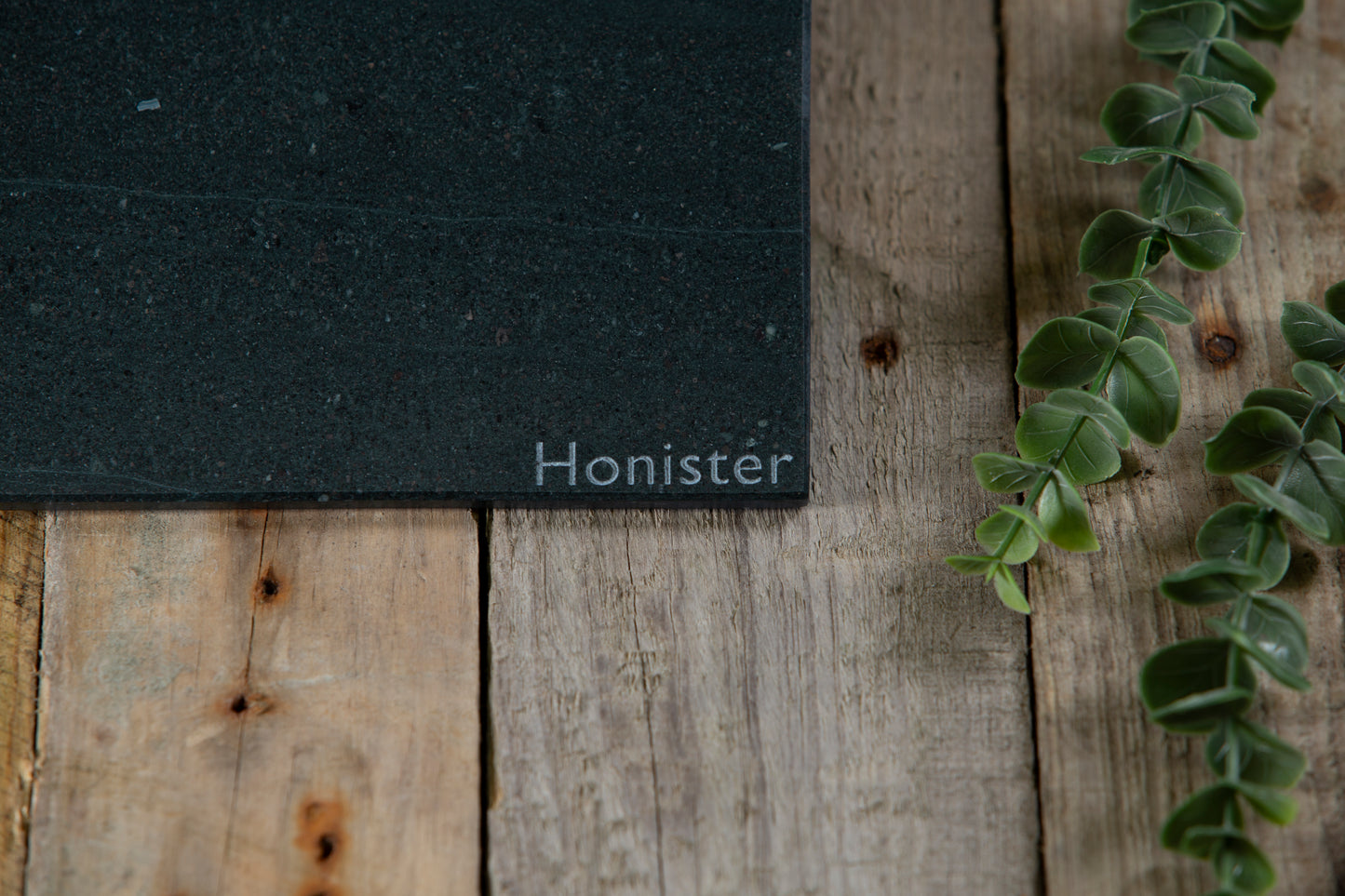 Engraved slate serving platter
