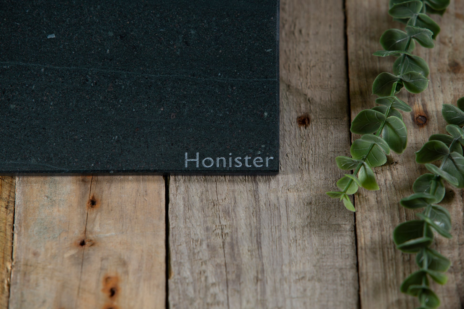 Engraved slate serving platter