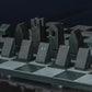 Green Slate Chess Set