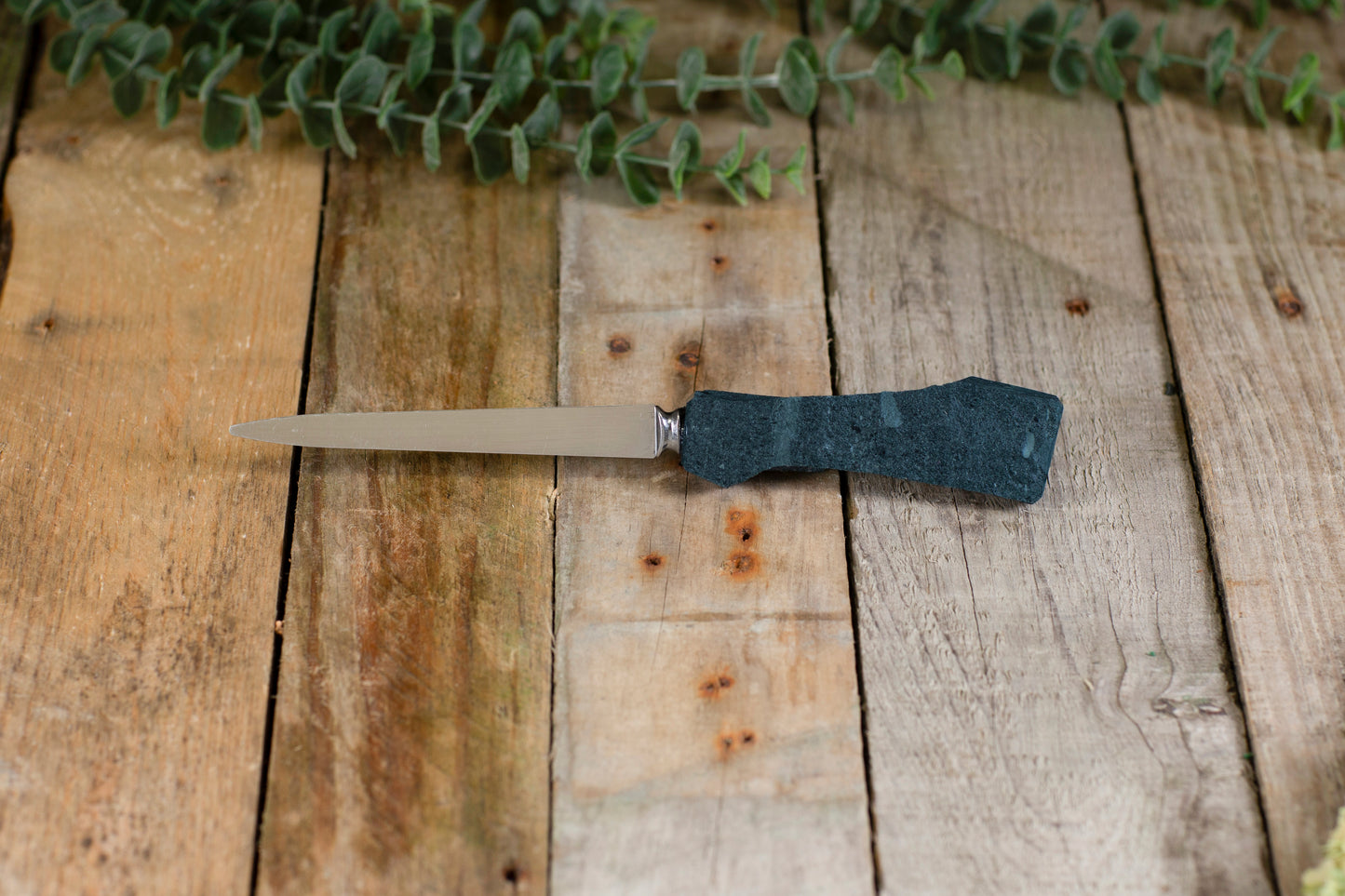 Slate handled paper knife
