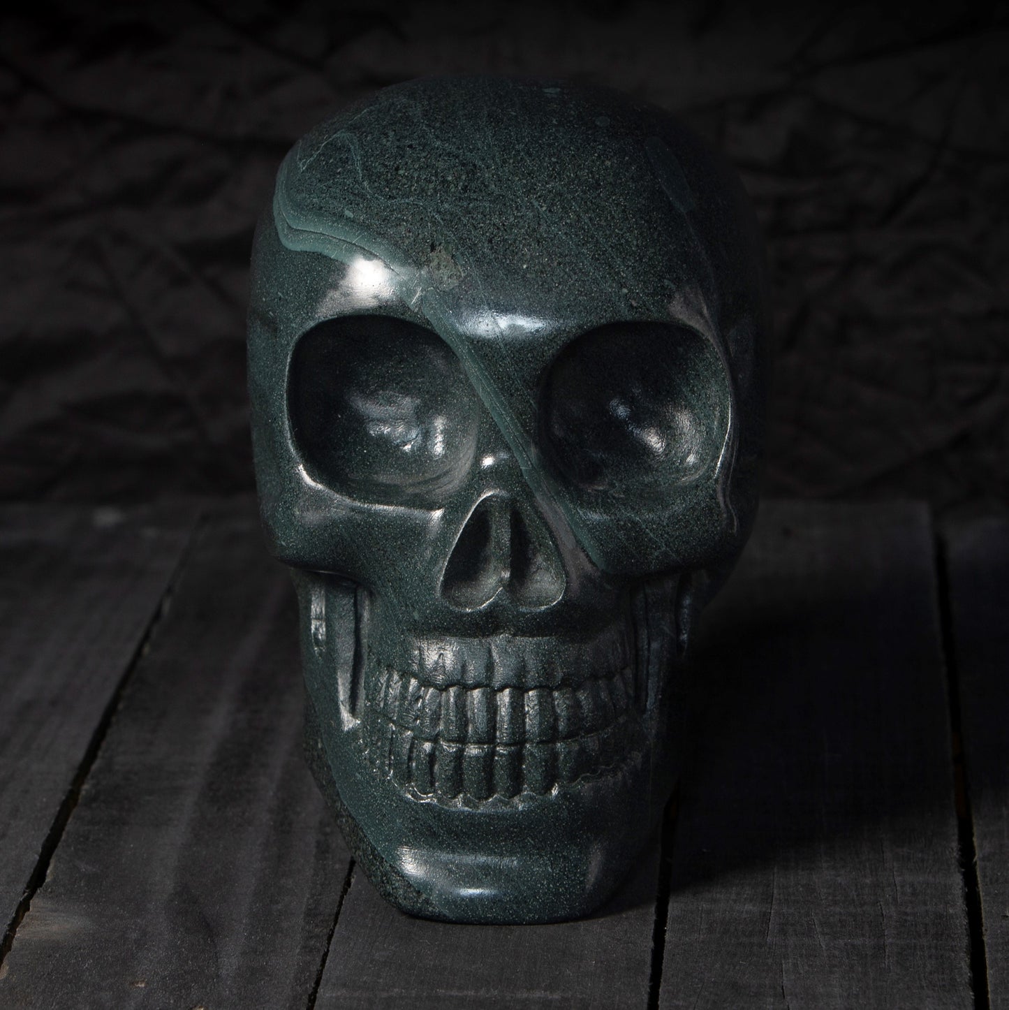 Honister Slate hand carved human skull