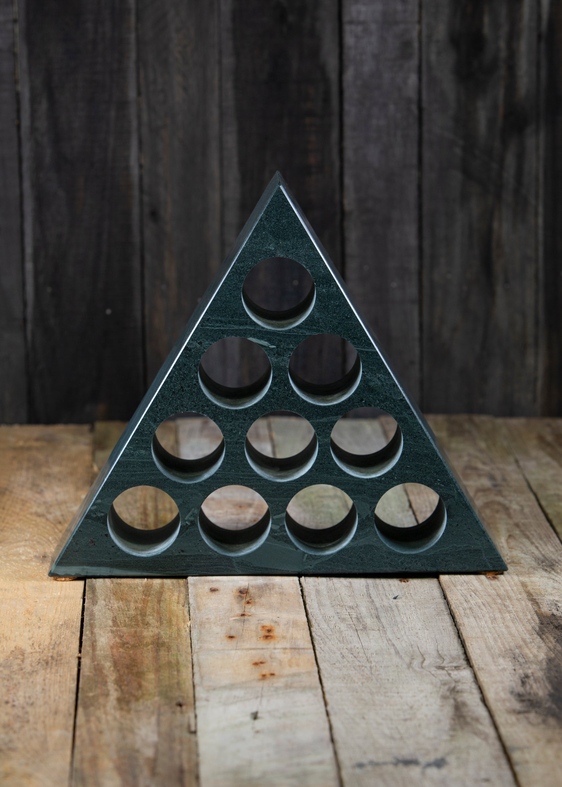 Slate Spice Holder with ten holes