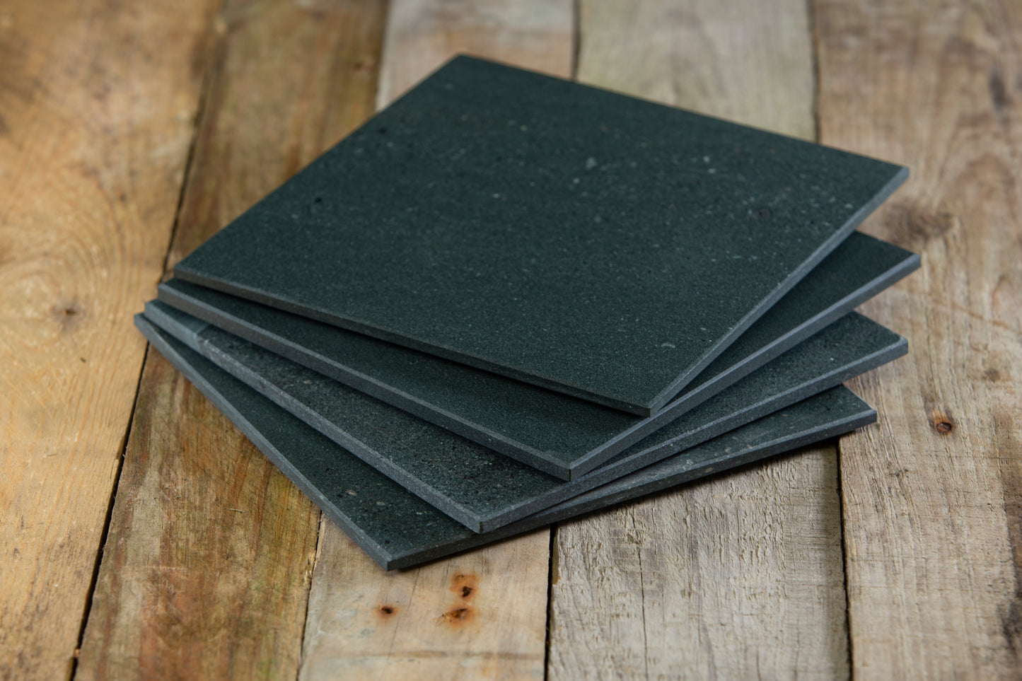 square slate placemat