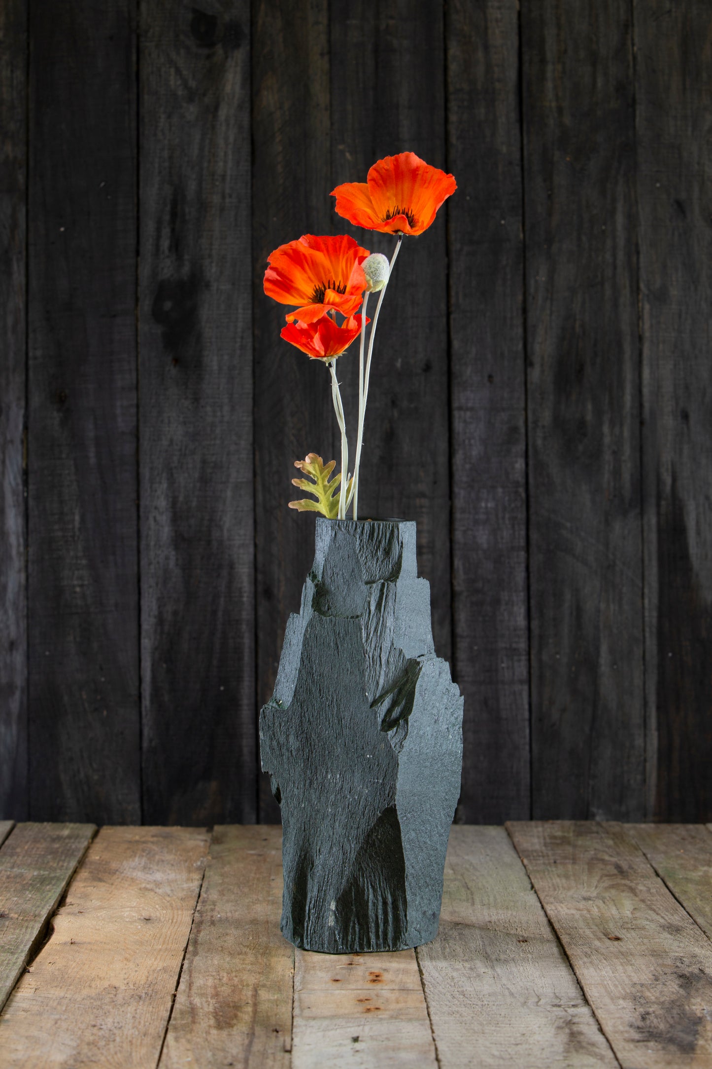 extra large slate flower vase