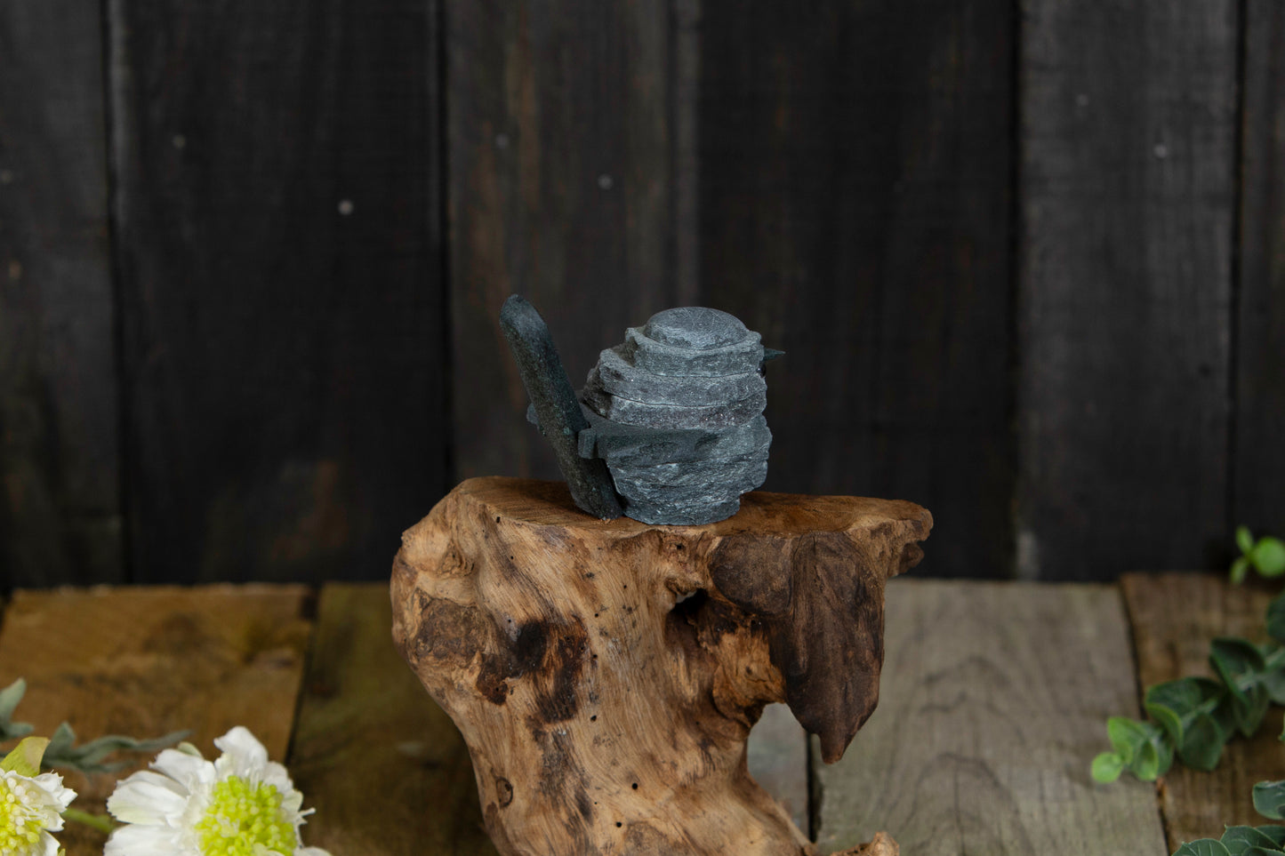 Slate Wren Statue
