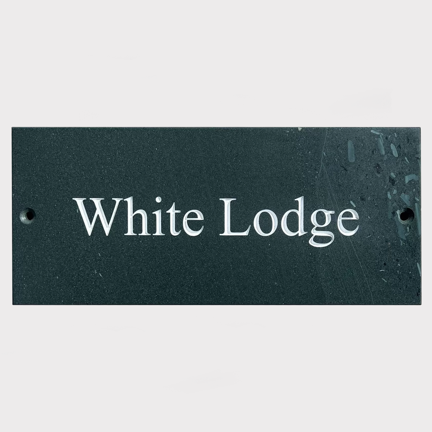 deep engraved slate house signs