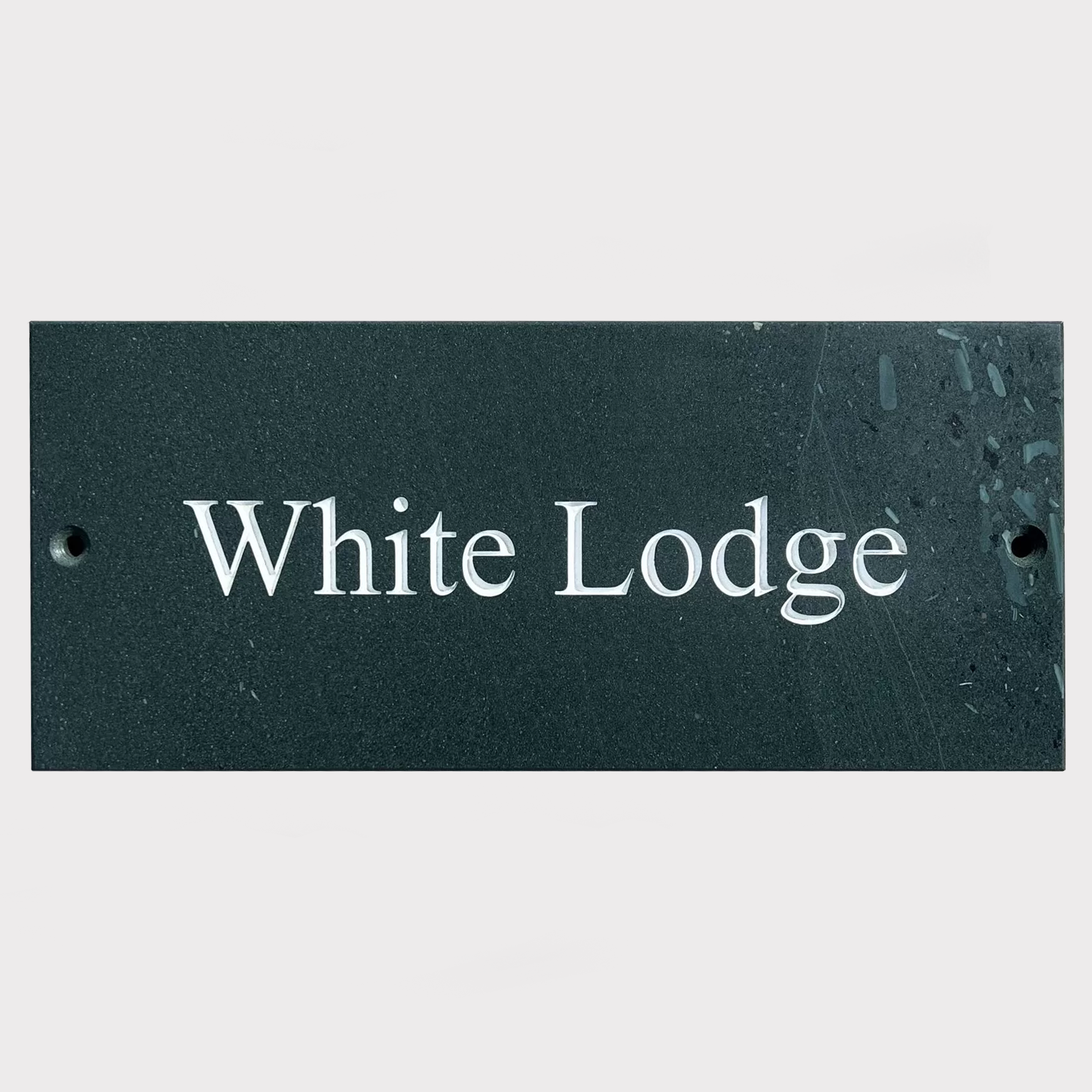 deep engraved slate house signs