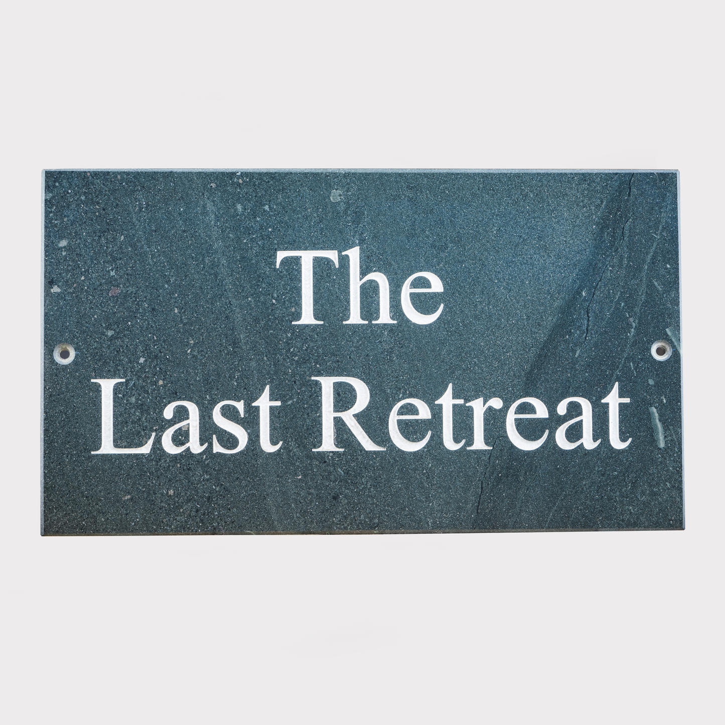 slate house sign