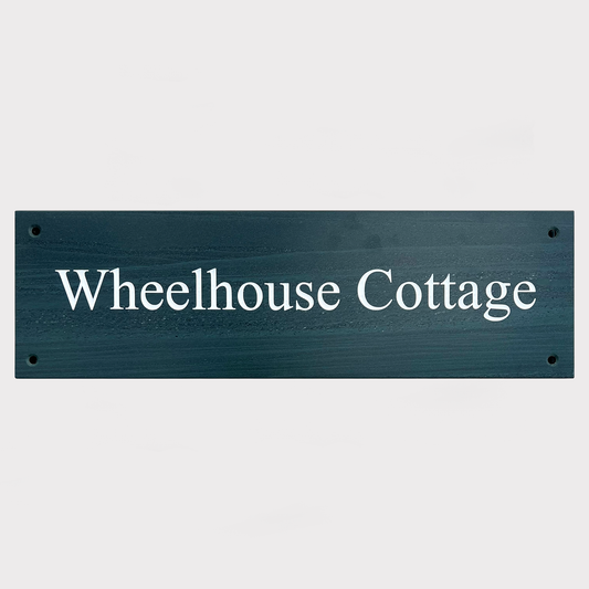 17x5" Single Line Slate House Name Sign