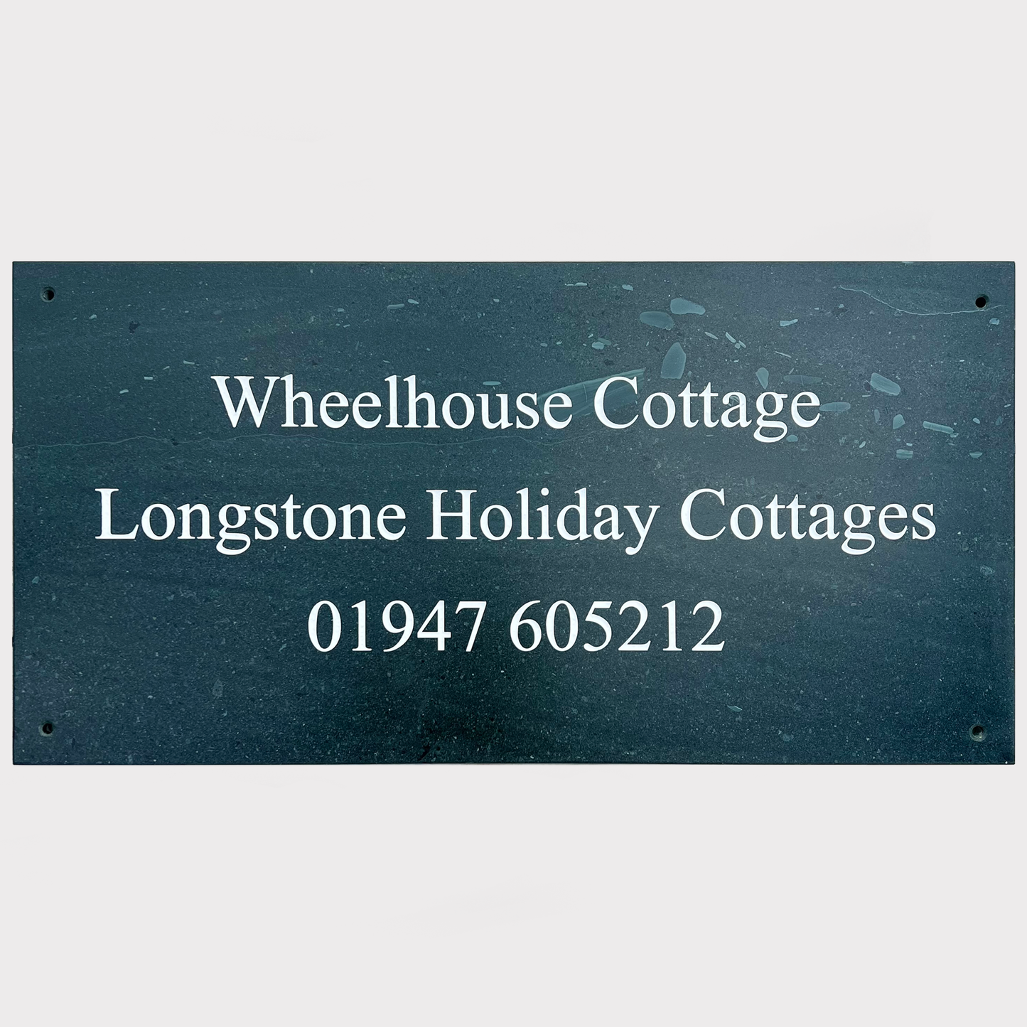 slate door sign
