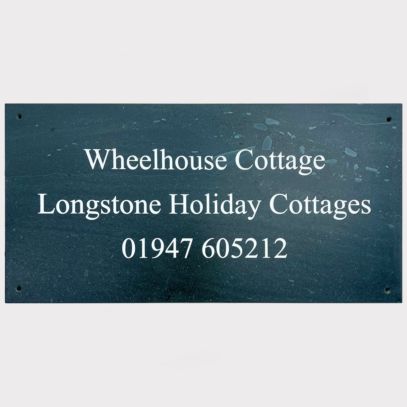 slate door sign