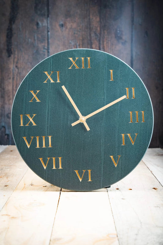 slate wall clock