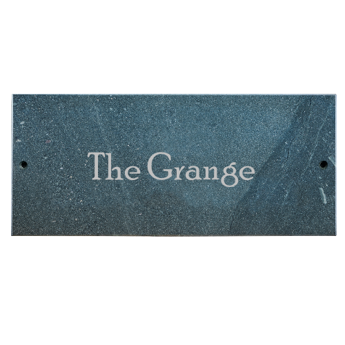 12x5" Single Line House Name Sign - Prices from 100.00 to 199.00