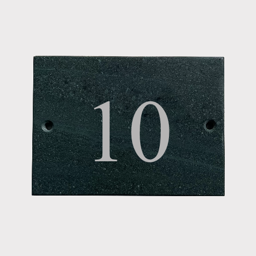 6x5" House Number Sign - Prices from 0.00 to 99.00