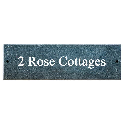 17x5" Single Line House Name Sign - Prices from 100.00 to 199.00