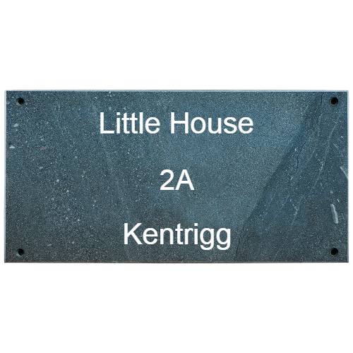 24x12" Three Line House Name Sign - Prices from 100.00 to 199.00