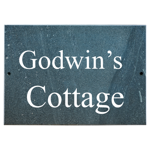 14x8" Two Line House Name Sign - Prices from 100.00 to 199.00