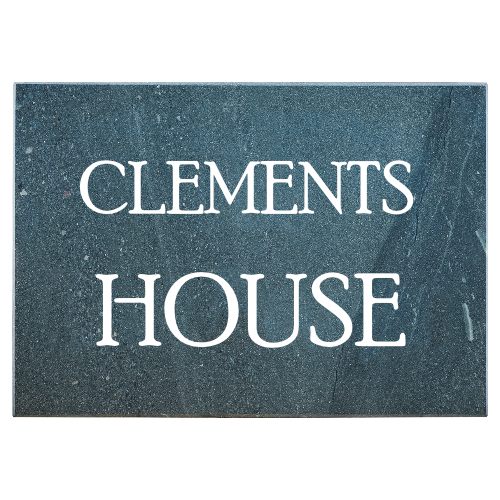 14x8" Two Line House Name Sign - Prices from 100.00 to 199.00