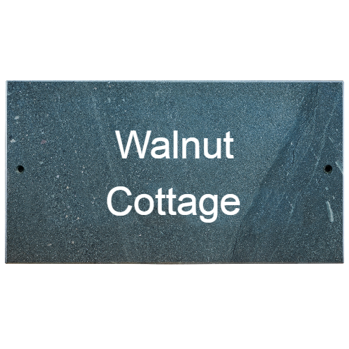 17x9" Two Line House Name Sign - Prices from 100.00 to 199.00