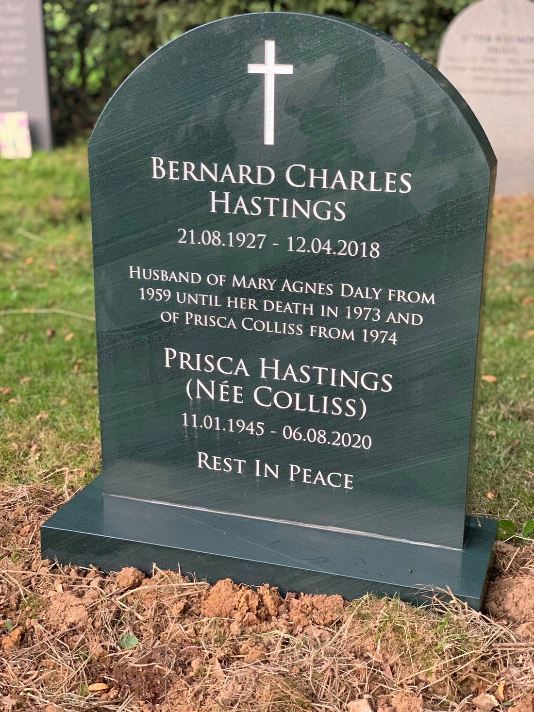 memorial headstone inscription