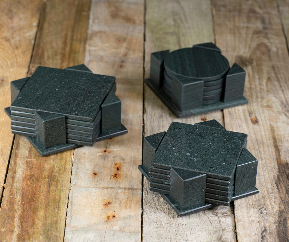 The Ultimate Guide to Slate Coasters: Benefits, Types, Shapes & Personalisation Options