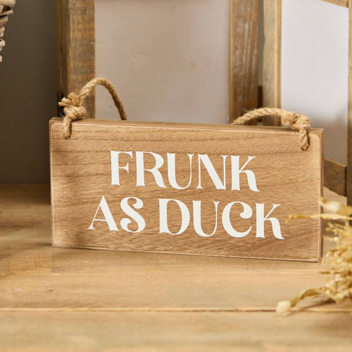 Frunk As Duck Plaque