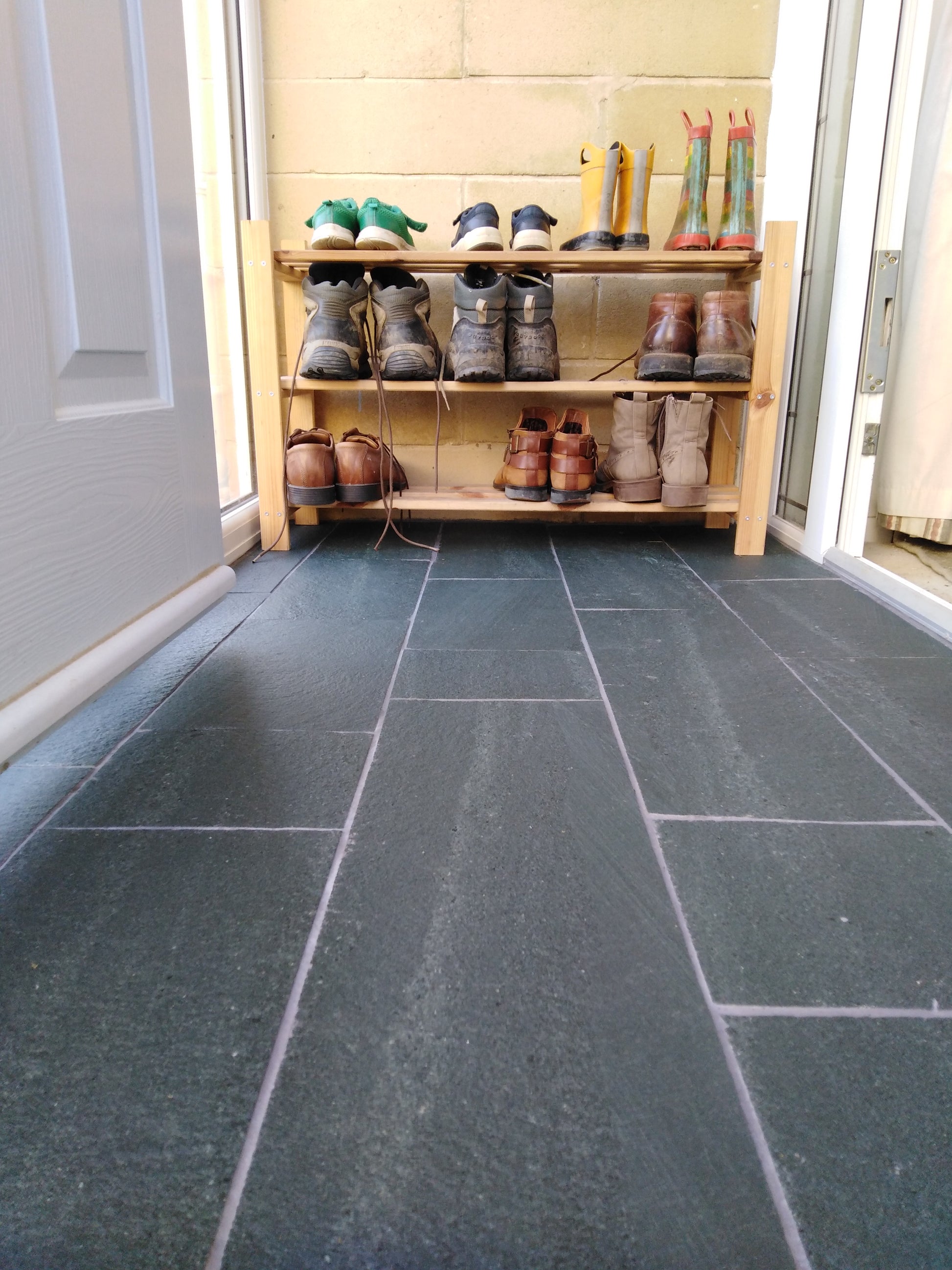 natural riven slate for indoor flooring