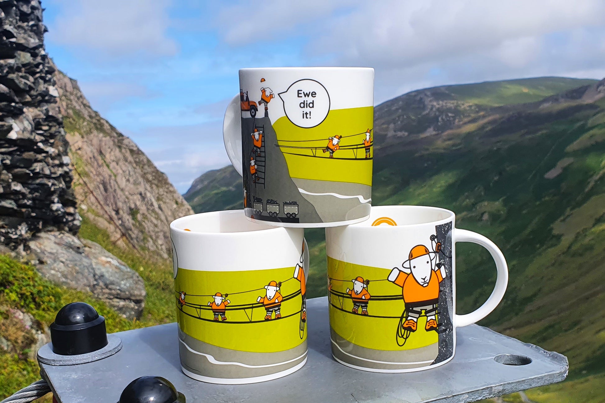 Picture of a Honister Herdy mug