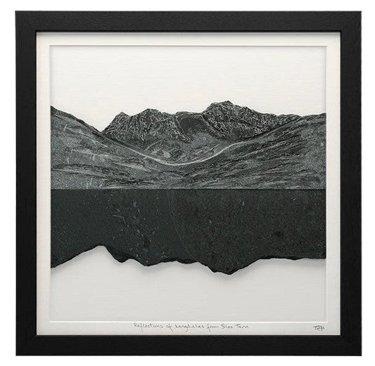 The Langdales from Blea Tarn