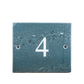 Slate House Number 2 Inch Smooth Edges