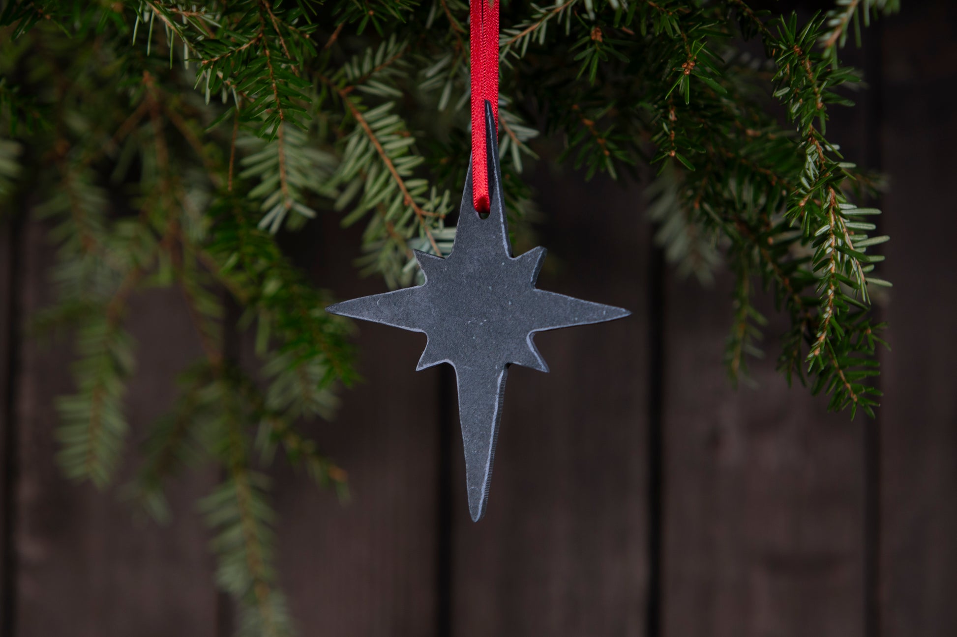 Slate Homeware Decoration for Christmas - Slate Christmas Star