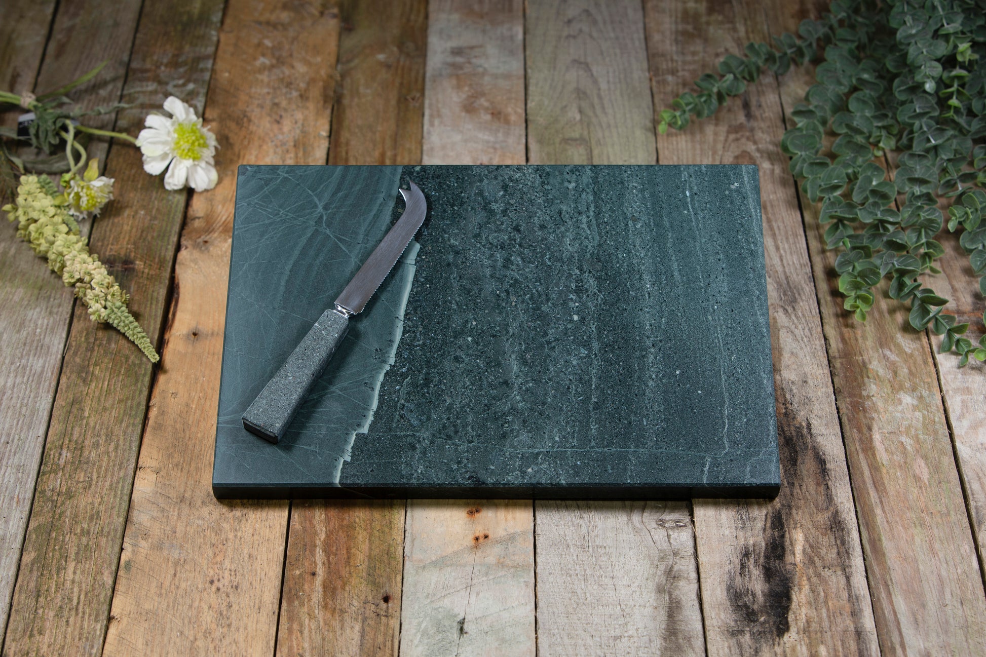 Slate Chopping Board and Knife Combo