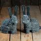 Slate Rabbit Sculpture